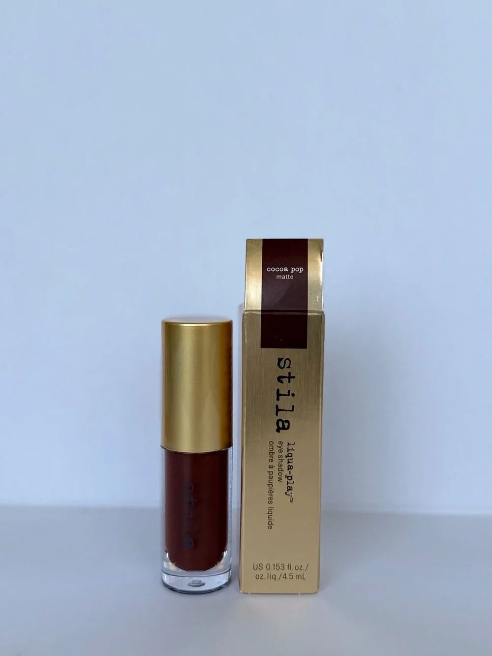 Stila Liqua-play eyeshadow in Cocoa Pop - Deep Brown